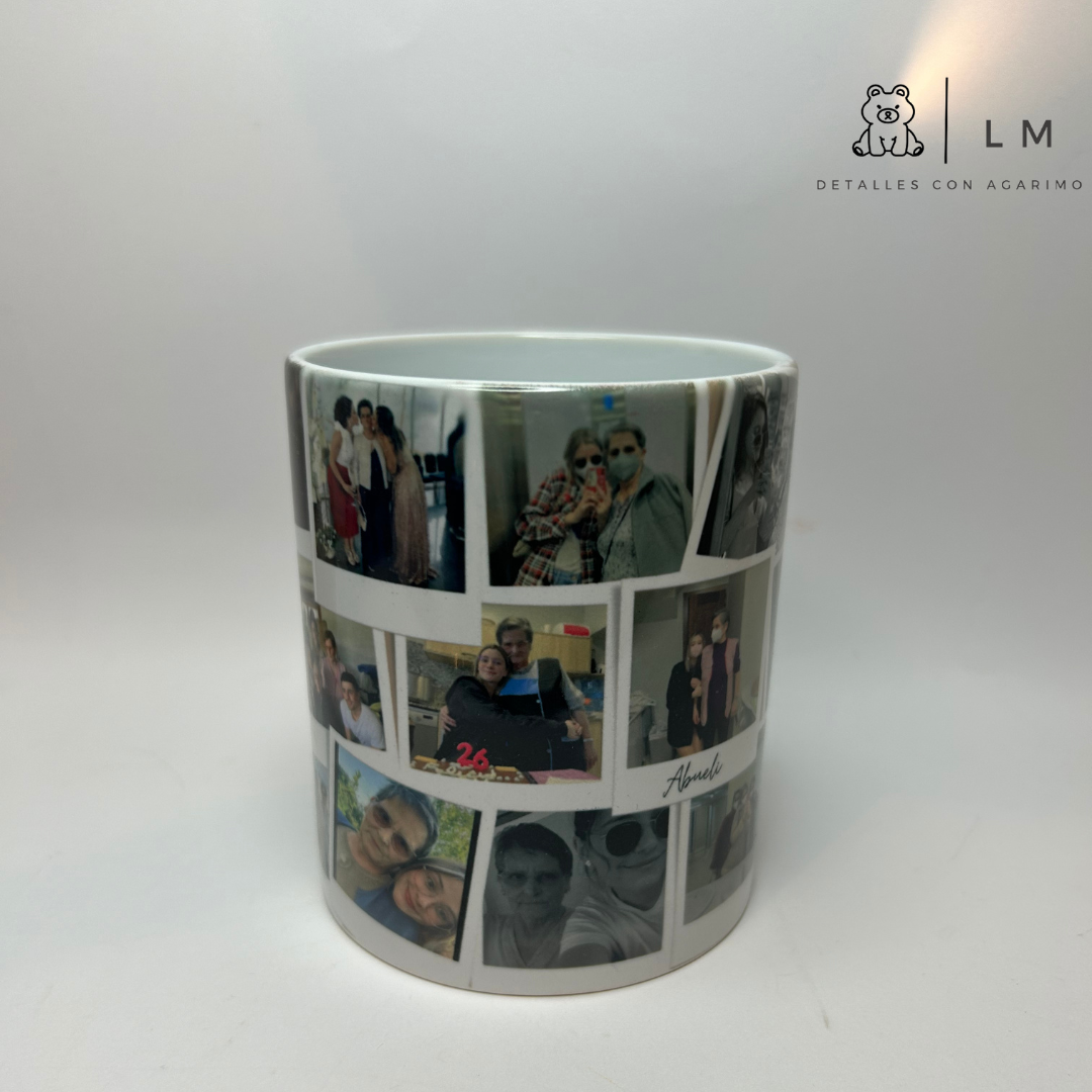 Taza personalizada con fotos📸